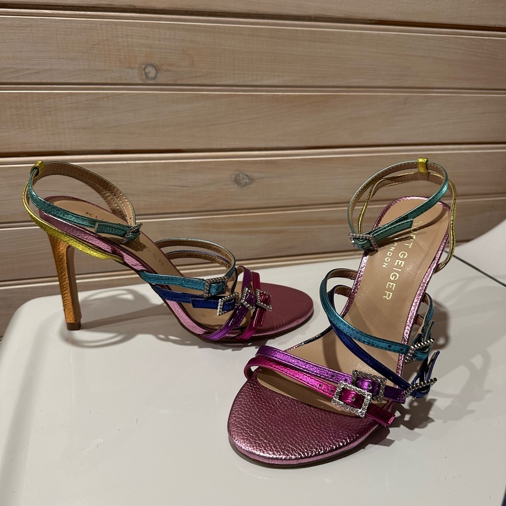 KURT GEIGER RAINBOW HEELS